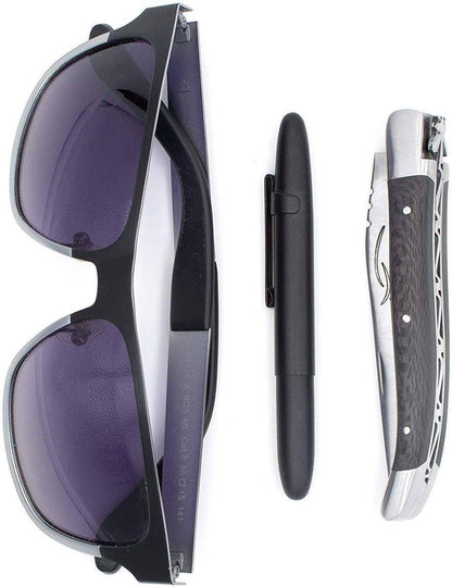 Laguiole Durand Handmade Folding 10cm Carbon Fiber Knife 12C27 (France) - NORTH RIVER OUTDOORS