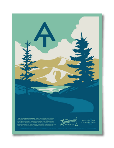 Appalachian Trail Poster - NORTH RIVER OUTDOORS