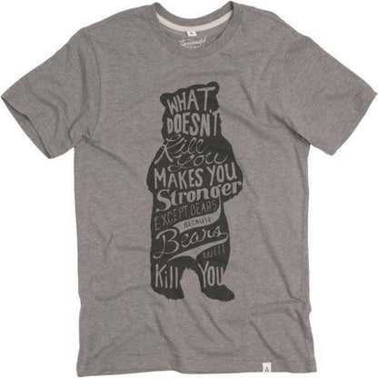 Bear Tee (Smoke Grey) - NORTH RIVER OUTDOORS