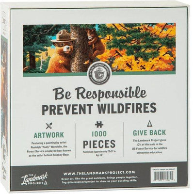 Smokey Loves the Forest Puzzle - NORTH RIVER OUTDOORS