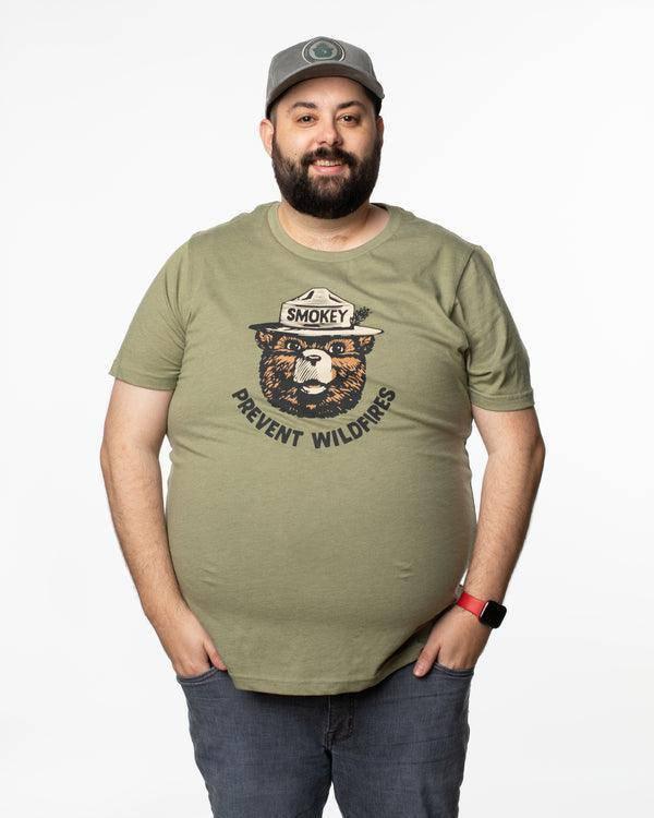 Smokey Retro Tee (Cactus) - NORTH RIVER OUTDOORS