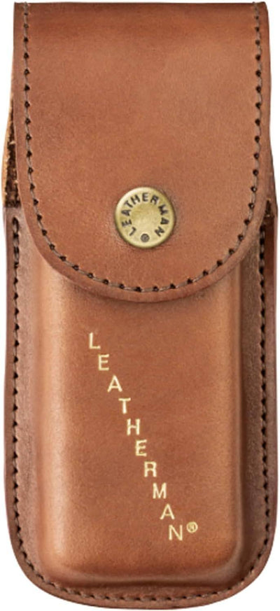 Leatherman Heritage Sheath Size Large 4.5" Tools Vintage Brown - NORTH RIVER OUTDOORS