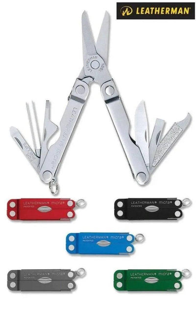 Leatherman Micra Keychain Multi-Tool 10-in-1 (USA) - NORTH RIVER OUTDOORS