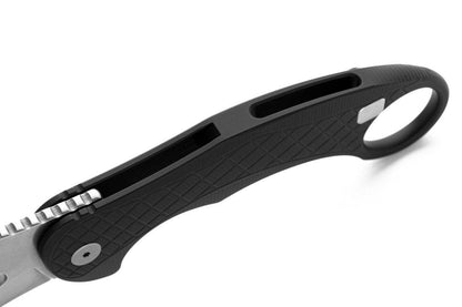 LionSteel Emerson L.E.One Karambit Folding Knife Black Al (3.25" SW MagnaCut) - NORTH RIVER OUTDOORS