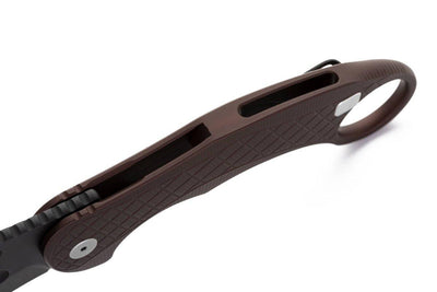 LionSteel Emerson L.E.One Karambit Folding Knife Earth Al (3.25" SW MagnaCut) - NORTH RIVER OUTDOORS