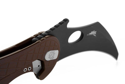 LionSteel Emerson L.E.One Karambit Folding Knife Earth Al (3.25" SW MagnaCut) - NORTH RIVER OUTDOORS