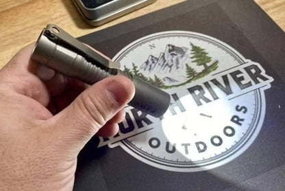 Manker E05 Ti 400 Lumens Titanium AA Flashlight With OSRAM LED - NORTH RIVER OUTDOORS