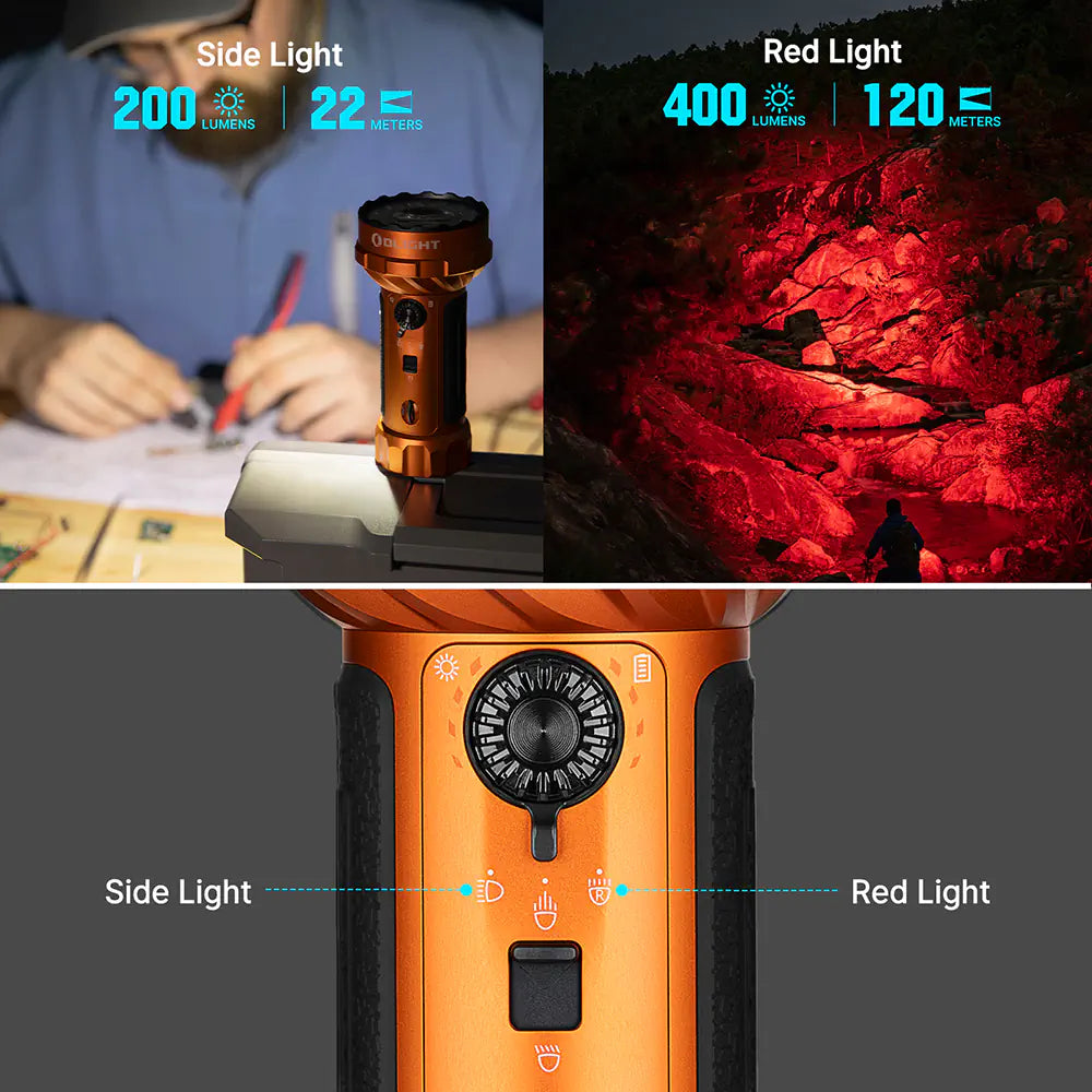 Olight Marauder Mini 2 Compact Powerful Flashlight 10,000 lumens (Latest Model)