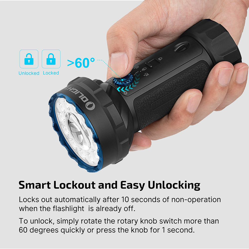 Olight Marauder Mini 2 Compact Powerful Flashlight 10,000 lumens
