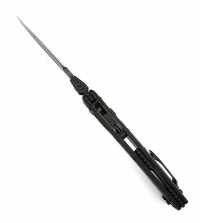 Marfione Custom Amphibian RAM-LOK DLC Diamond wash M390 Knife Carbon Fiber w/ DLC Two Tone Accents - NORTH RIVER OUTDOORS