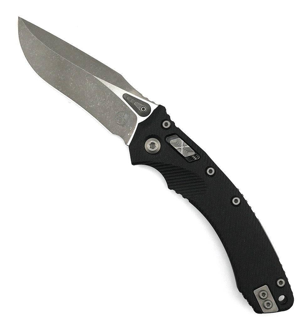 Microtech Amphibian RAM-LOK APOC STD Fluted Black G10 M390 137RL-10APFLGTBK - NORTH RIVER OUTDOORS