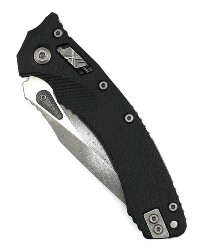 Microtech Amphibian RAM-LOK APOC STD Fluted Black G10 M390 137RL-10APFLGTBK - NORTH RIVER OUTDOORS