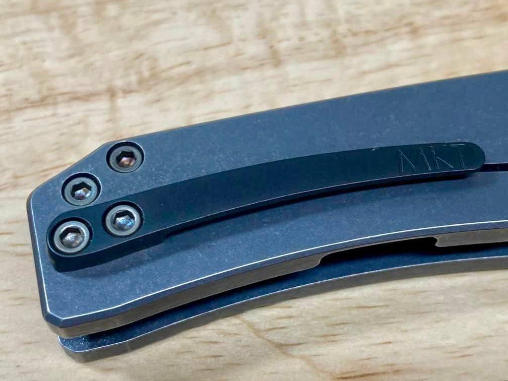 Medford Mini Marauder Knife S35VN Black PVD Blade, Titanium Handles (Pre-Owned) (USA) - NORTH RIVER OUTDOORS