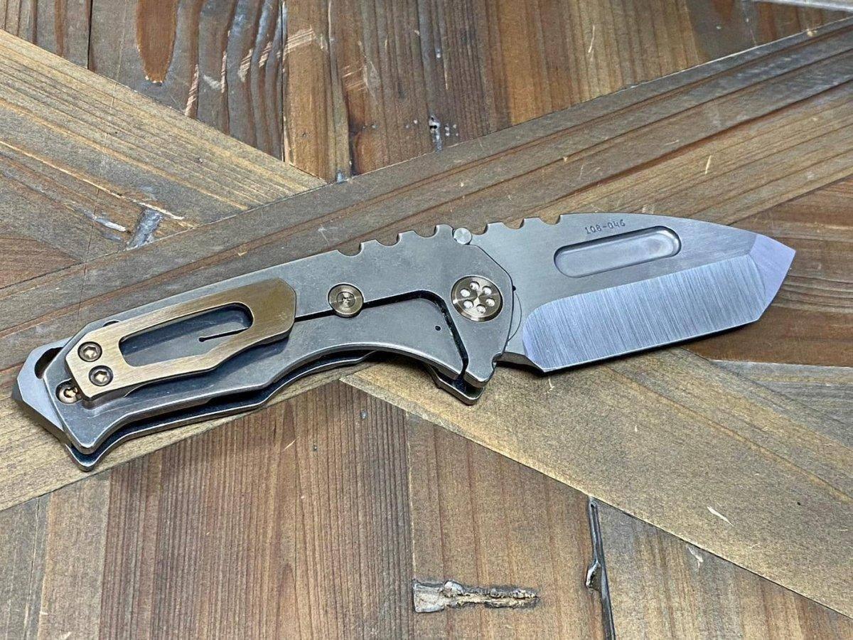 Medford Praetorian Genesis T Tanto Tumbled Paisley S35VN (Limited Ed) - NORTH RIVER OUTDOORS