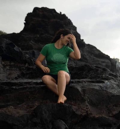 Meridian Line Bloomed Womens Tee - NORTH RIVER OUTDOORS