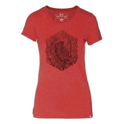 Meridian Line Raven Crest Women's T-Shirt - NORTH RIVER OUTDOORS