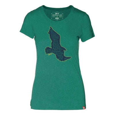Meridian Line Thrasher Bird Women's T-Shirt - NORTH RIVER OUTDOORS
