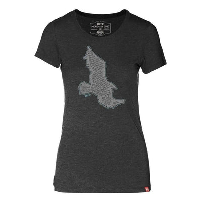 Meridian Line Thrasher Bird Women's T-Shirt - NORTH RIVER OUTDOORS