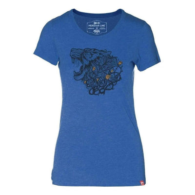 Meridian Line Tiger Vines Women's T-Shirt - NORTH RIVER OUTDOORS