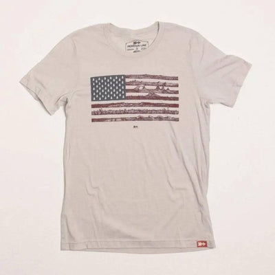 Meridian Line US of Awesome T-Shirt - NORTH RIVER OUTDOORS