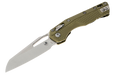 Microtech 210T-10PMOD MSI S/E OD Green Injection Molded Handle Stonewashed from NORTH RIVER OUTDOORS