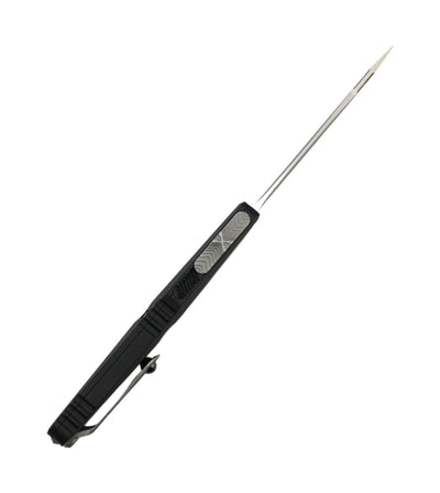 Microtech 1144-10AP Combat Troodon Gen III T/E Black Handle Apocalyptic Blade - NORTH RIVER OUTDOORS