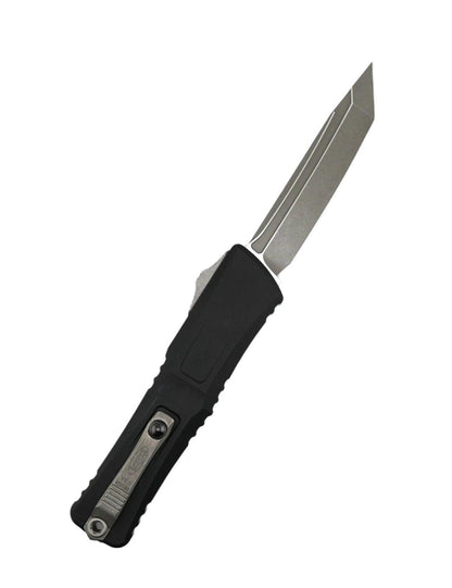 Microtech 1144-10AP Combat Troodon Gen III T/E Black Handle Apocalyptic Blade - NORTH RIVER OUTDOORS