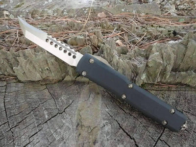 Microtech 119-13 Ultratech Hellhound S/E Black Handle Bronze Blade - NORTH RIVER OUTDOORS