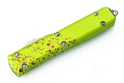 Microtech 122-10Z Ultratech D/E Zombie Handle Apocalyptic Blade - NORTH RIVER OUTDOORS