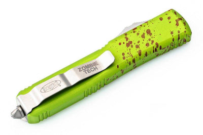 Microtech 122-10Z Ultratech D/E Zombie Handle Apocalyptic Blade - NORTH RIVER OUTDOORS