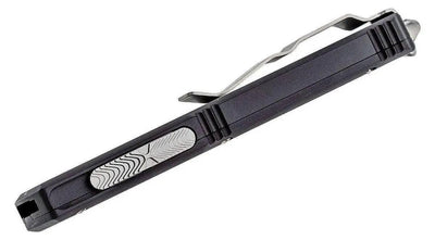 Microtech 122-4 Ultratech Auto OTF Knife 3.46" Satin Double Edge Knife, Aluminum Handles - NORTH RIVER OUTDOORS