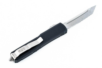 Microtech 123-12 Ultratech Tanto Full Serrated Auto OTF Knife 3.46" - NORTH RIVER OUTDOORS