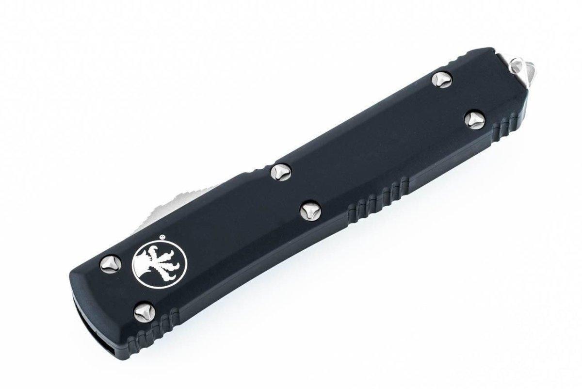 Microtech 123-12 Ultratech Tanto Full Serrated Auto OTF Knife 3.46" - NORTH RIVER OUTDOORS