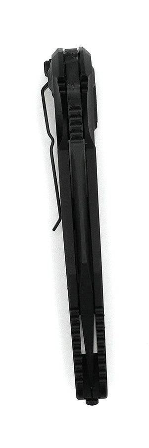 Microtech 160A-1T Socom Elite Tactical Auto Folding Knife 4.05" All Black Clip Point Plain Blade Black Handles - NORTH RIVER OUTDOORS