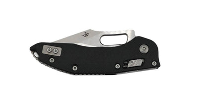 Microtech 169RL-10FLGTBK Stitch S/E Ram-Lok Black Fluted G-10 Handle Stonewashed Blade - NORTH RIVER OUTDOORS