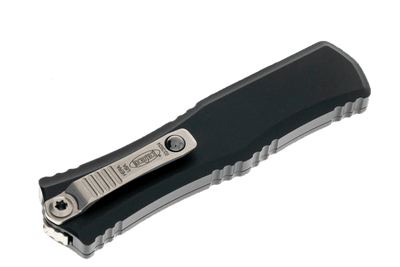 Microtech 1701M-10 Mini Hera D/E Bayonet Black Handle Stonewashed Blade - NORTH RIVER OUTDOORS