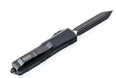 Microtech 230-1T UTX-85 Spartan Black Handle Black Blade - NORTH RIVER OUTDOORS
