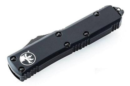 Microtech 230-1T UTX-85 Spartan Black Handle Black Blade - NORTH RIVER OUTDOORS
