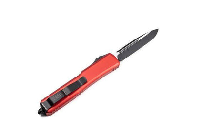 Microtech 231-1RD UTX-85 Auto OTF Knife 3" Red Handles (USA) - NORTH RIVER OUTDOORS