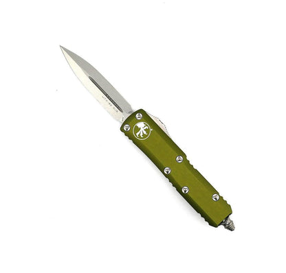 Microtech 232-10OD UTX-85 D/E Stonewash OD Green OTF Knife (USA) - NORTH RIVER OUTDOORS