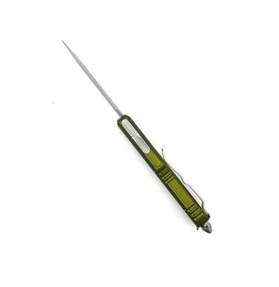 Microtech 232-10OD UTX-85 D/E Stonewash OD Green OTF Knife (USA) - NORTH RIVER OUTDOORS
