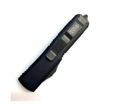 Microtech 232-1DLCT UTX-85 D/E (Black Handle - Black DLC Blade) - NORTH RIVER OUTDOORS