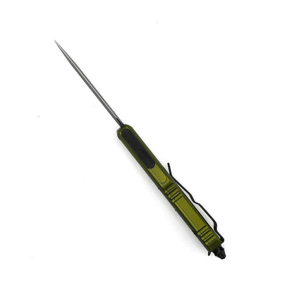 Microtech 232-1OD UTX-85 D/E Black Standard OD Green OTF Knife (USA) - NORTH RIVER OUTDOORS