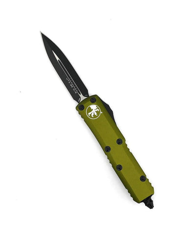 Microtech 232-1OD UTX-85 D/E Black Standard OD Green OTF Knife (USA) - NORTH RIVER OUTDOORS