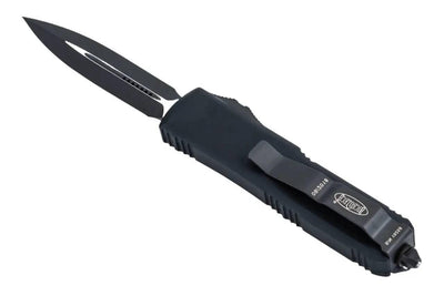 Microtech 232-1T UTX-85 D/E Black Tactical OTF Knife (USA) - NORTH RIVER OUTDOORS