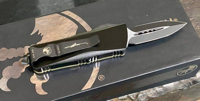 Microtech 238-1GTODS Troodon Mini 1.99" D/E SS OD GREEN G10 OTF Auto Knife - NORTH RIVER OUTDOORS