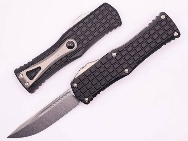 Microtech 703-1TFRS Hera S/E Black Frag Handle Black Blade Signature S ...