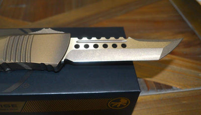 Microtech Combat Troodon 219-13APABS Hellhound Bronze Signature Series - NORTH RIVER OUTDOORS