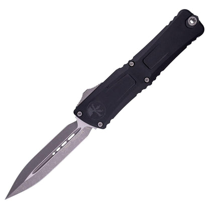 Microtech Combat Troodon Gen III Double Edge Black Aluminum Apocalyptic 1142-10AP - NORTH RIVER OUTDOORS