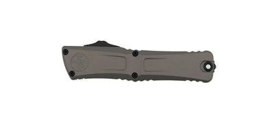 Microtech Combat Troodon Interceptor Gen III Natural Grey w/ Black Blade 1217-1NCS - NORTH RIVER OUTDOORS